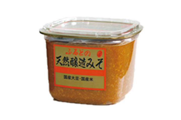 国産原料、麹菌の力だけで長期熟成、職人の手作りによる「天然醸造みそ」