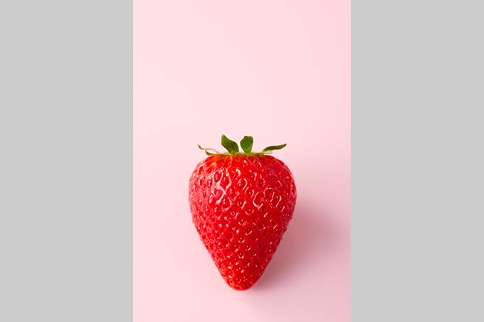 いちご（シズル写真）1
